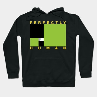 Perfectly Human - Agender Pride Flag Hoodie